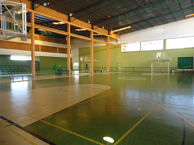 Quadras poliesportivas