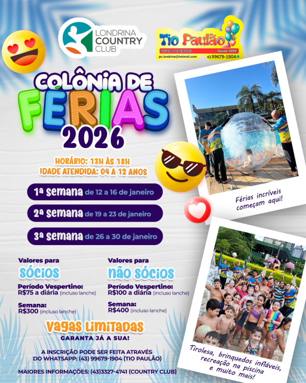 colonia de f&eacute;rias